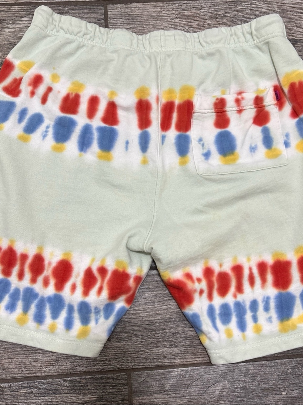 Scotch & Soda XXL Organic Cotton Sport Shorts tie-dye luxury gorpcore gaming